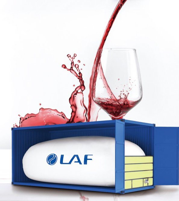 20-футовый Flexitank для экономии логистических затрат для транспортировки вина