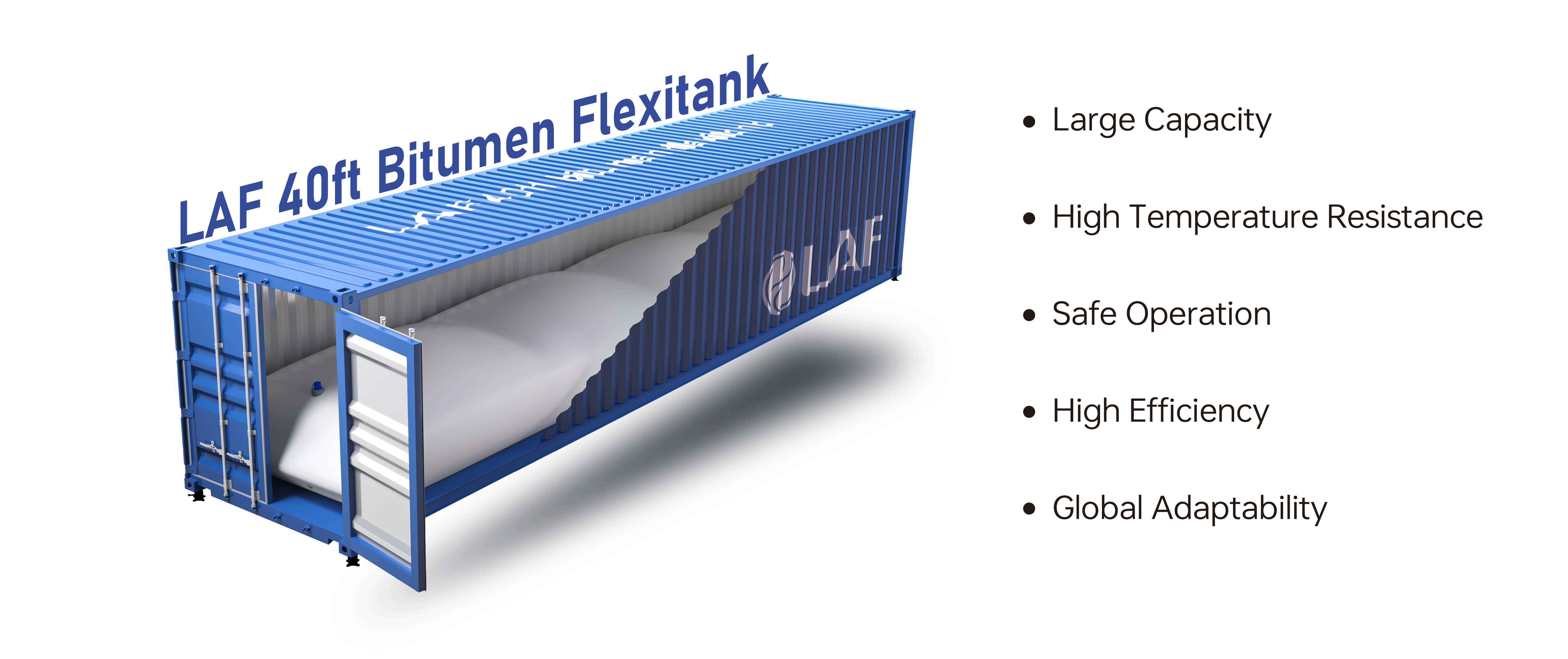 LAF 40-футовый битумный флекситанк 